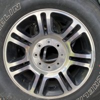 2014 Ford F-350 20” Platinum wheels